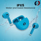 OYY Wireless Pro6 Blue Earbuds