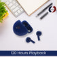 OYY Wireless Pro6 Dark Blue Earbuds